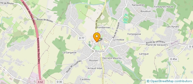 localisation de l'entreprise SCI CHASSAGNE  CAUTERETS