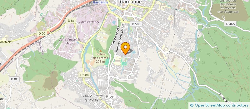 localisation de l'entreprise SCI CHASSEENS GARDANNE à GARDANNE