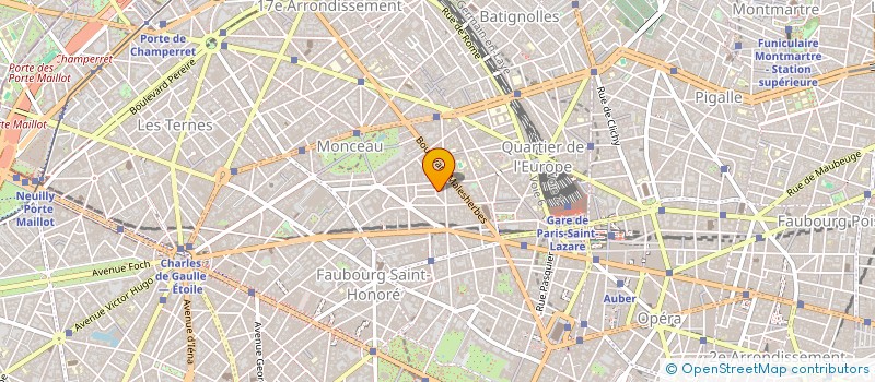 localisation de l'entreprise SCI CHASSES ROMANS  PARIS
