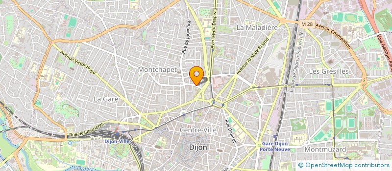 localisation de l'entreprise SCI CHASSIGNOLLE COLIN à DIJON
