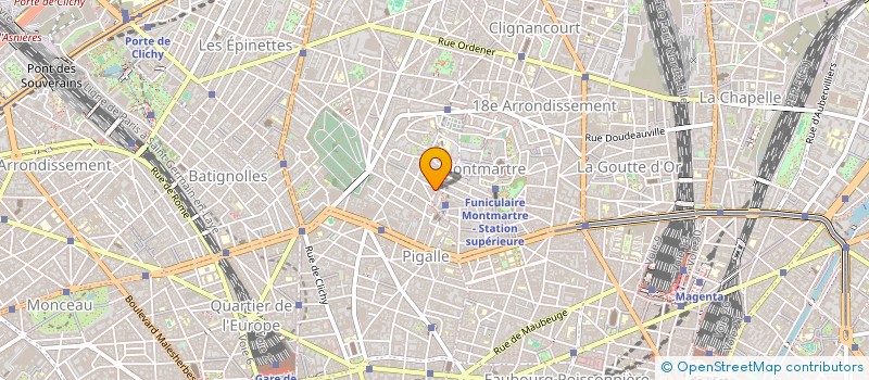 localisation de l'entreprise SCI CHASTE VAL  SAIGNON