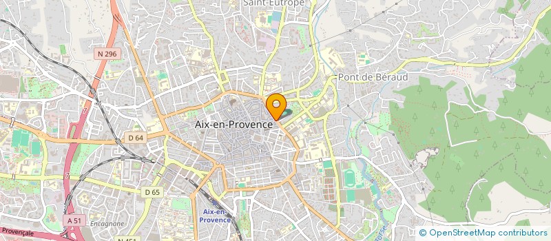 localisation de l'entreprise SCI CHASTEL SAINT LOUIS  AIX-EN-PROVENCE