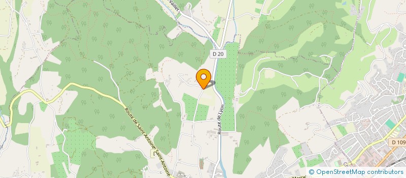 localisation de l'entreprise SCI CHAT  CHATTE