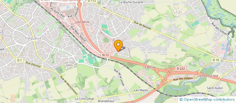 localisation de l'entreprise SCI CHATE  LANGUEUX