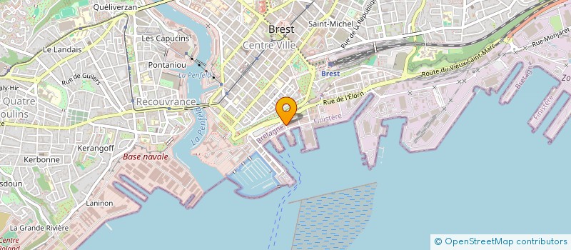 localisation de l'entreprise SCI CHATEAU 19  BREST