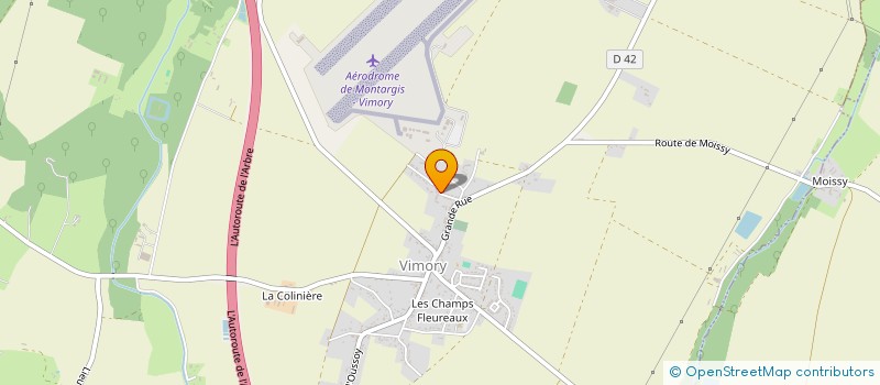 localisation de l'entreprise SCI CHATEAU à VIMORY