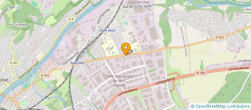 localisation de l'entreprise SCI CHATEAU  SAINT-OUEN-L'AUMONE