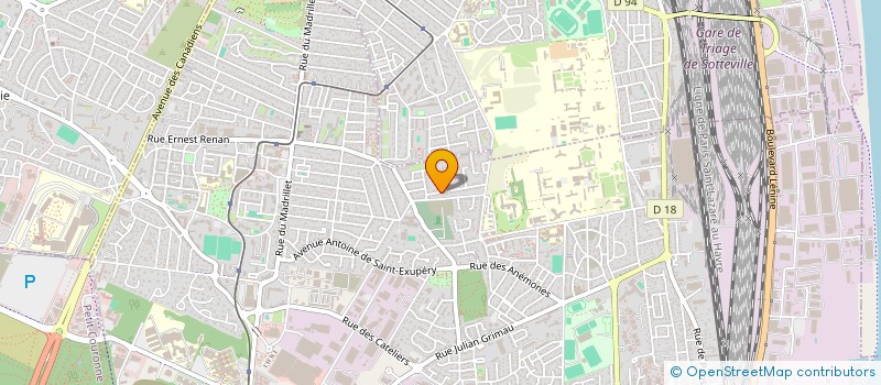 localisation de l'entreprise SCI CHATEAU BLANC  SAINT-ETIENNE-DU-ROUVRAY