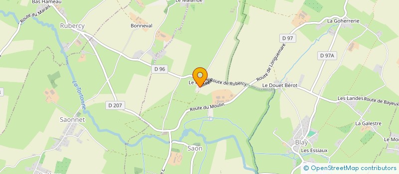 localisation de l'entreprise SCI CHATEAU CALVADOS  CARTIGNY L'EPINAY