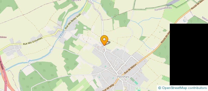 localisation de l'entreprise SCI CHATEAU D'EAU DES SABLONS  PERTHES