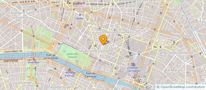 localisation de l'entreprise SCI CHATEAU D ESQUELBECQ à PARIS