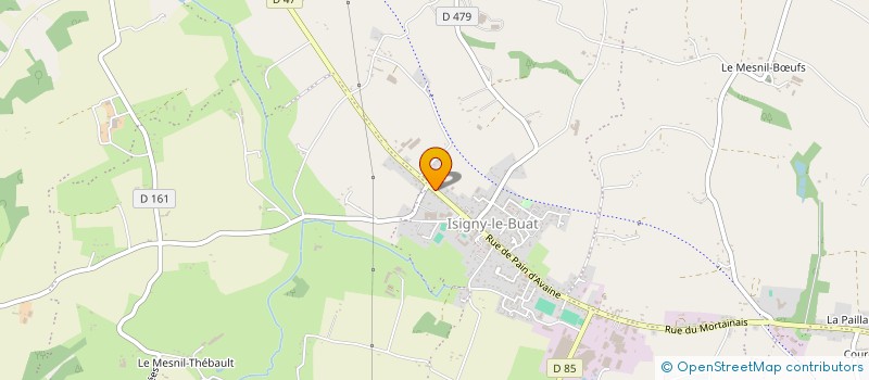localisation de l'entreprise SCI CHATEAU D'ISIGNY  ISIGNY-LE-BUAT