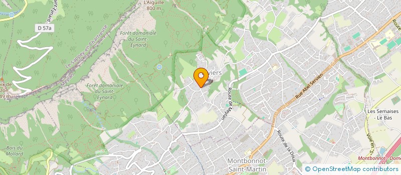 localisation de l'entreprise SCI CHATEAU D'OEX  BIVIERS