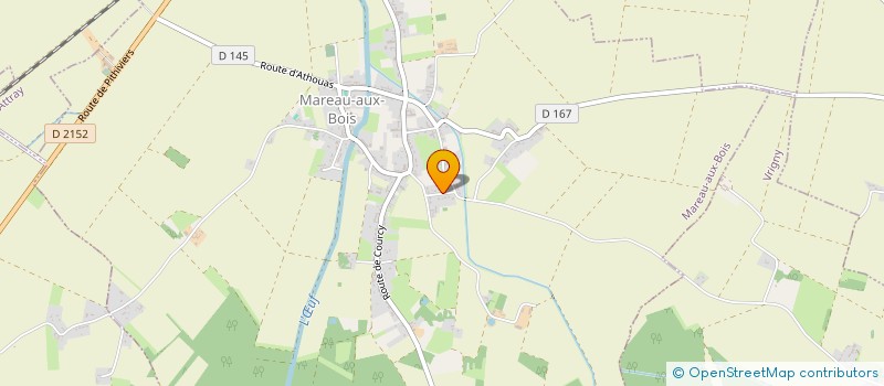 localisation de l'entreprise SCI CHATEAU DE BEAUREGARD  COURCY-AUX-LOGES