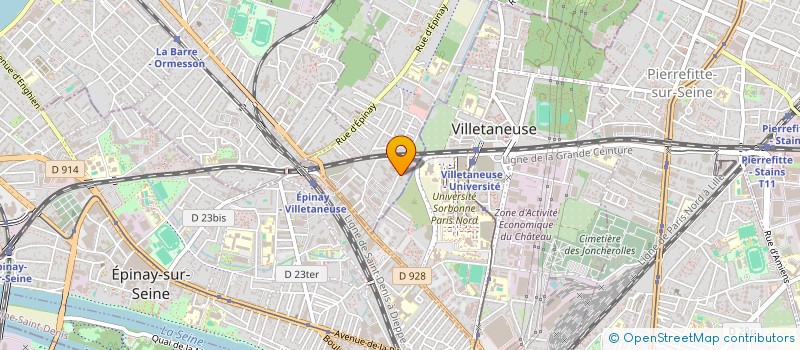 localisation de l'entreprise SCI CHATEAU DE FRANCE  MONTMAGNY