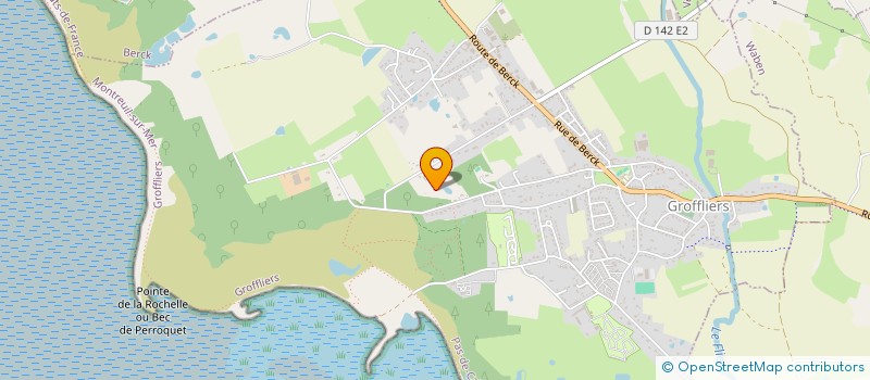 localisation de l'entreprise SCI CHATEAU DE GROFFLIERS  GROFFLIERS