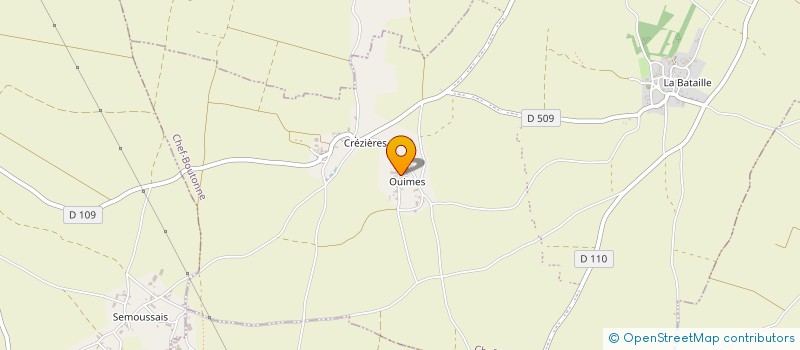 localisation de l'entreprise SCI CHATEAU DE JOUHE  VALDELAUME