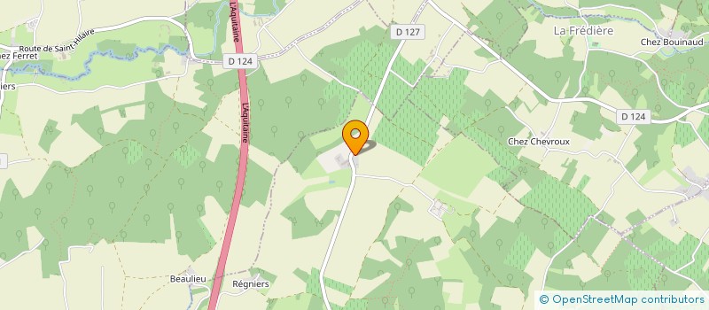 localisation de l'entreprise SCI CHATEAU DE LA FORET  ANNEPONT