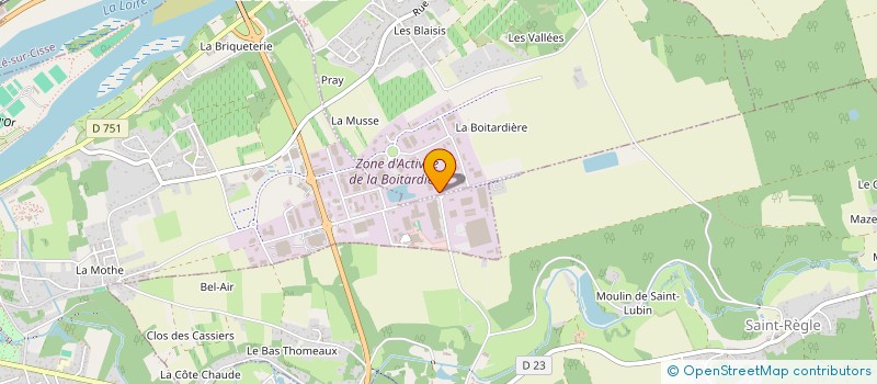 localisation de l'entreprise SCI CHATEAU DE LA ROCHE à AMBOISE