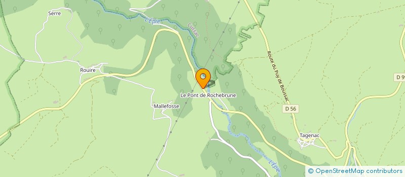 localisation de l'entreprise SCI CHATEAU DE ROCHEBRUNE à NEUVEGLISE-SUR-TRUYERE