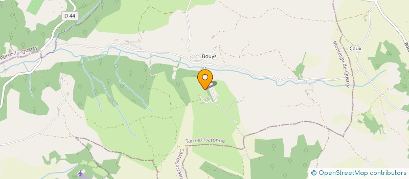 localisation de l'entreprise SCI CHATEAU DE SOUSSIS  MONTAIGU-DE-QUERCY