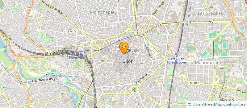 localisation de l'entreprise SCI CHATEAU DE VALLEROY à DIJON