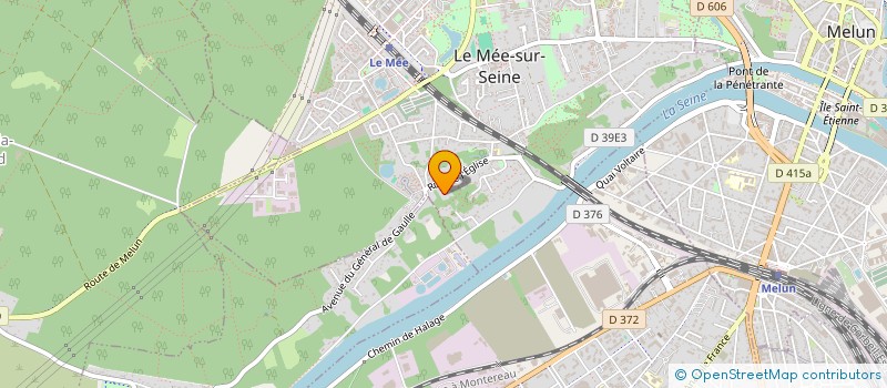 localisation de l'entreprise SCI CHATEAU DU MEE  LE MEE-SUR-SEINE