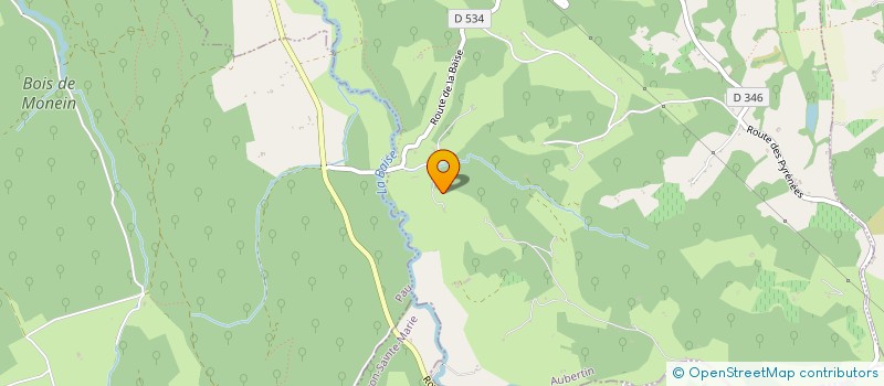 localisation de l'entreprise SCI CHATEAU DU MONT JOLY  GAN