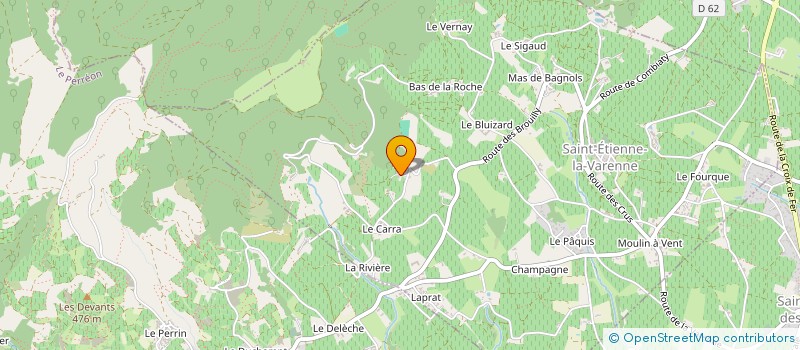 localisation de l'entreprise SCI CHATEAU DU MONTCEAU  SAINT-ETIENNE-LA-VARENNE