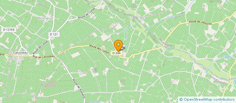 localisation de l'entreprise SCI CHATEAU FOUQUET  SAINT-EMILION