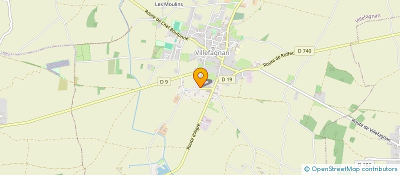 localisation de l'entreprise SCI CHATEAU HELOISE  VILLEFAGNAN