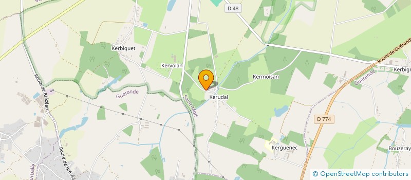 localisation de l'entreprise SCI CHATEAU MARINE  SAINT MOLF