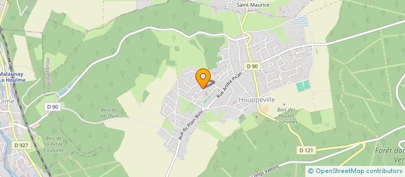 localisation de l'entreprise SCI CHATEAU MARMONT  HOUPPEVILLE