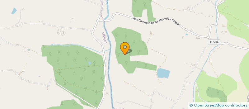 localisation de l'entreprise SCI CHATEAU MONTAGNAN  DURBAN