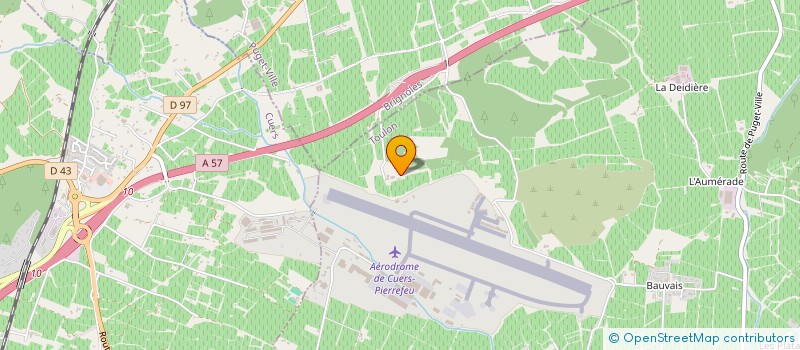 localisation de l'entreprise SCI CHATEAU MONTAGNE  PIERREFEU-DU-VAR