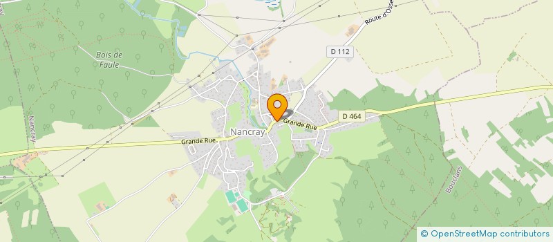 localisation de l'entreprise SCI CHATEAU NOIROT  NANCRAY