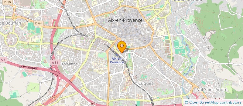 localisation de l'entreprise SCI CHATEAU PHOEBUS à AIX-EN-PROVENCE