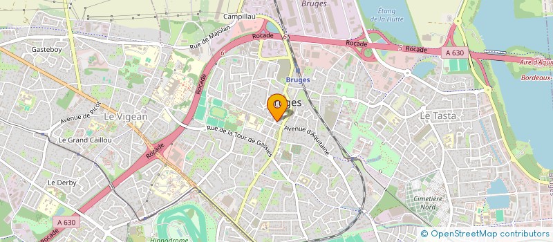 localisation de l'entreprise SCI CHATEAU RENAULT  BRUGES