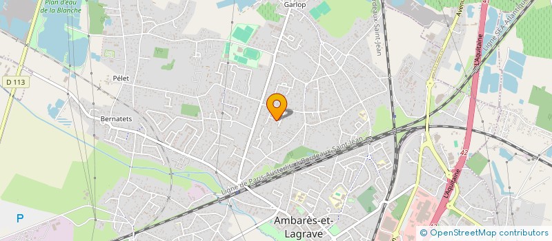 localisation de l'entreprise SCI CHATEAU SAINT CRICQ  SAINT-VINCENT-DE-PAUL