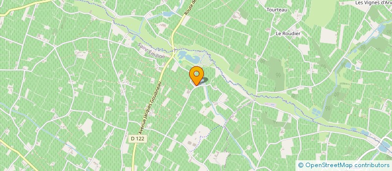 localisation de l'entreprise SCI CHATEAU TRIMOULET  SAINT-EMILION