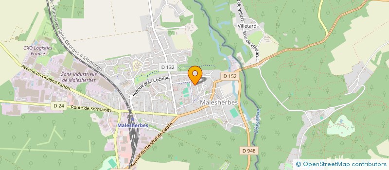 localisation de l'entreprise SCI CHATEAU VIGNON à LE MALESHERBOIS