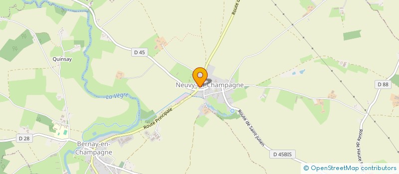 localisation de l'entreprise SCI CHATEAUBRIAND  RUILLE-EN-CHAMPAGNE