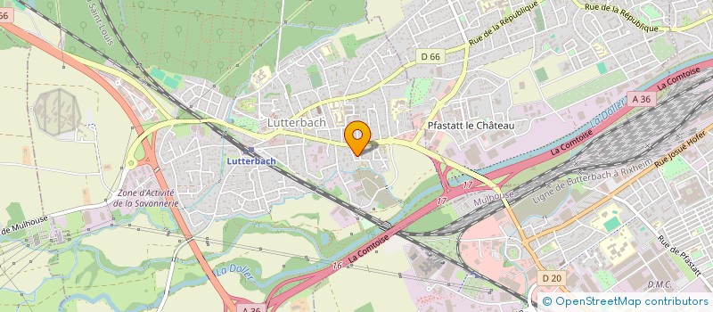 localisation de l'entreprise SCI CHATEAUBRIAND à LUTTERBACH