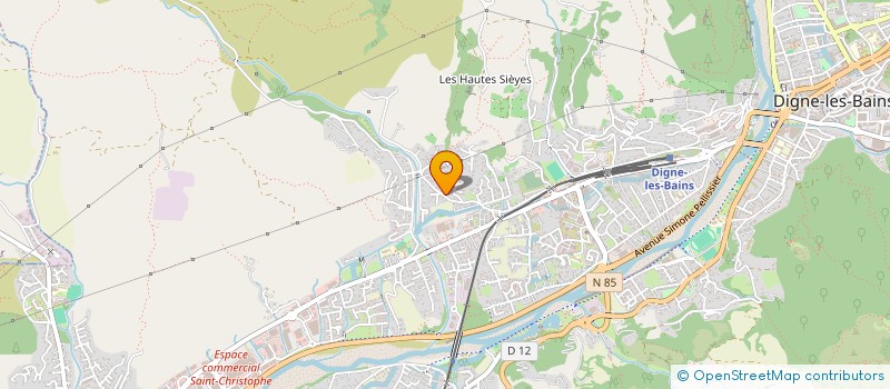 localisation de l'entreprise SCI CHATEAUBRIAND à DIGNE-LES-BAINS