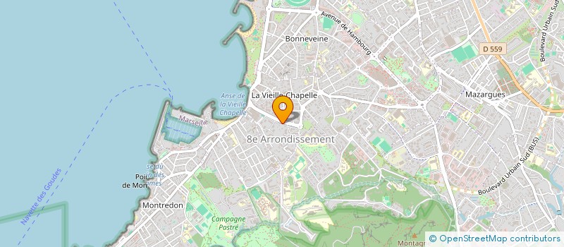 localisation de l'entreprise SCI CHATEAUBRIAND à MARSEILLE