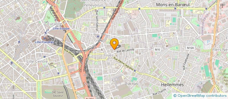 localisation de l'entreprise SCI CHATEAUDUN à LILLE