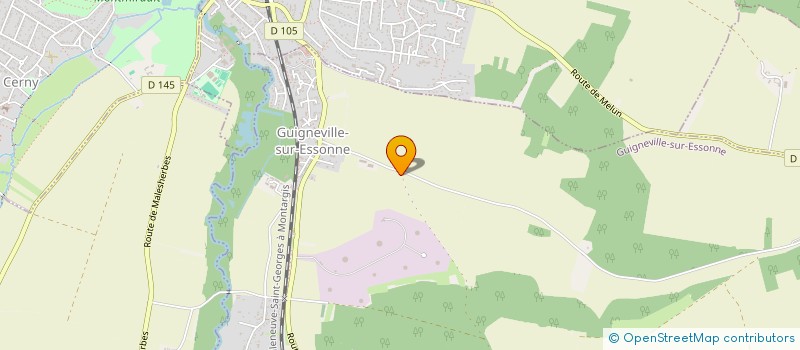 localisation de l'entreprise SCI CHATEAUGAY  GUIGNEVILLE-SUR-ESSONNE