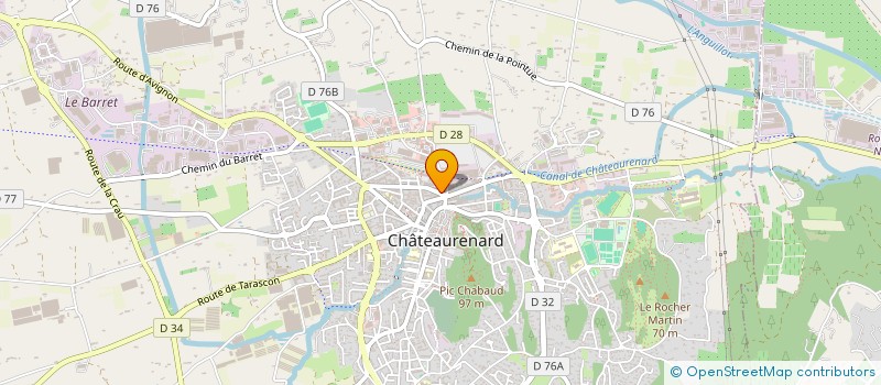 localisation de l'entreprise SCI CHATEAURENARD GROUPEMENT à CHATEAURENARD