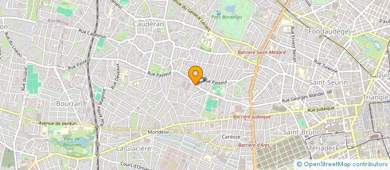 localisation de l'entreprise SCI CHATEAUVIEUX-BORDEAUX  BORDEAUX