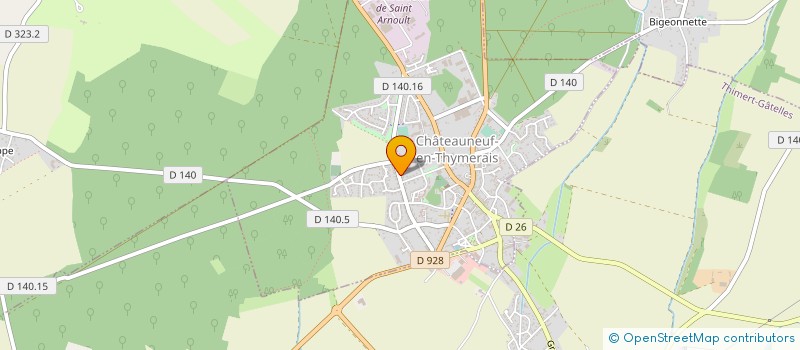 localisation de l'entreprise SCI CHATEAUVILLARD à CHATEAUNEUF-EN-THYMERAIS